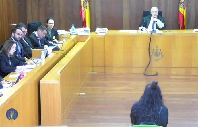 Archivo - La hermana de la víctima declara en la Sección Quinta de la Audiencia Provincial