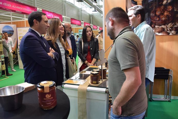 El presidente de la Diputación de Cuenca, Álvaro Martínez Chana, en Naturama