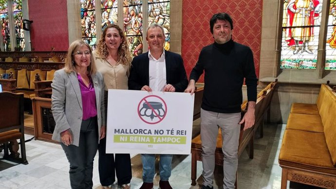 Representantes de MÉS per Mallorca en la institución insular.