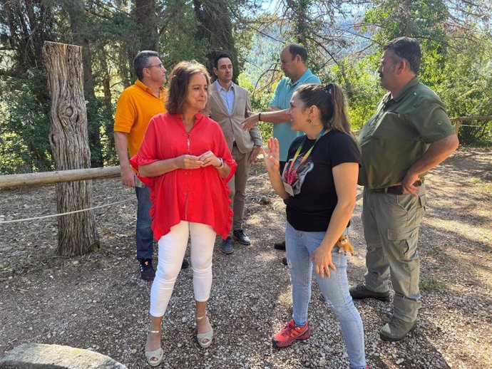 Visita al centro de visitantes Torre del Vinagre.