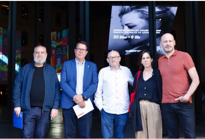 Fernando Pérez, Gonzalo Olabarria, José Luis Rebordinos, Aranzazu Calleja y Jorge Gil.