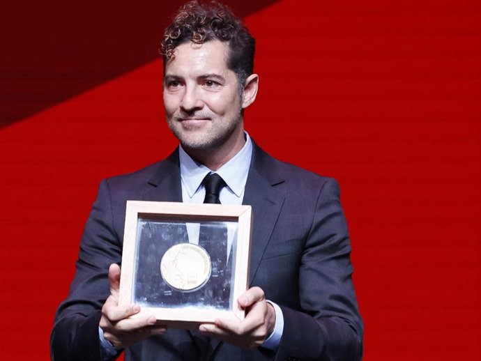 David Bisbal ha recibido la Medalla de Oro de la Comunidad de Madrid en la categoría de Cultura Popular