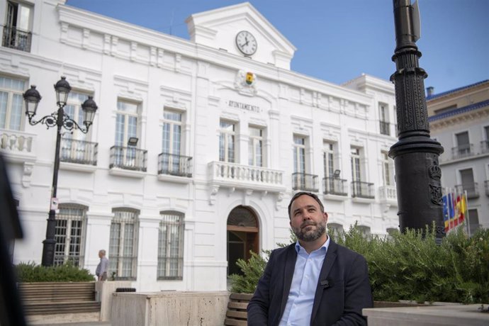 El alcalde de Tomelloso, Javier Navarro, en entrevista con Europa Press