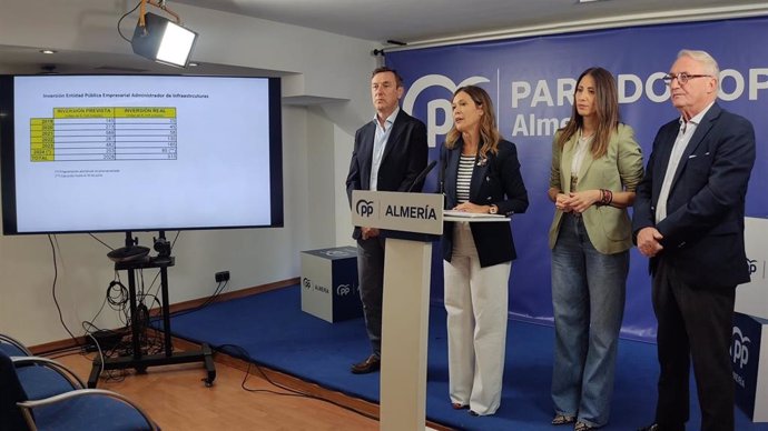 Rafael Hernando, Ana Martínez Labella, Carmen Belén López y Jesús Caicedo (PP)