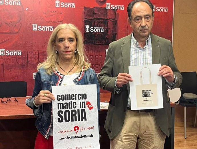 Teresa Valdenebro y Manuel López Represa presentan 'Made in Soria'