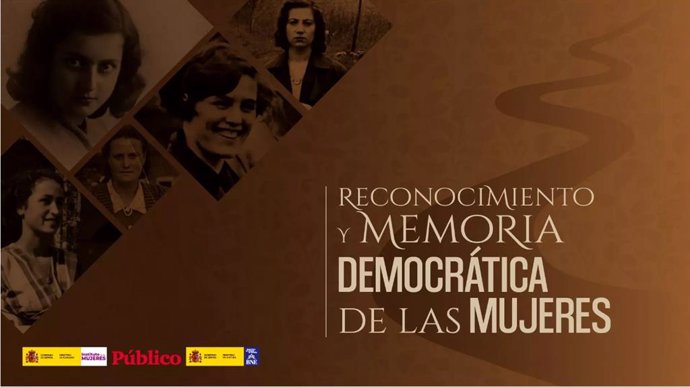 Información sobre el acto de reconocimiento a la memoria democrática de las mujeres.