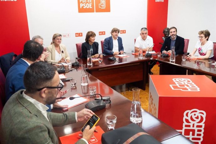 Reunión de la Comisión Ejecutiva del PSE-EE en Bilbao