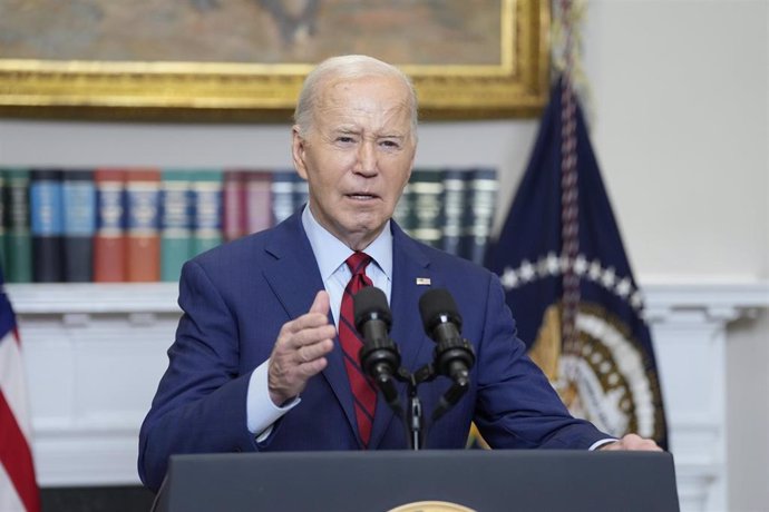 Archivo - El presidente de Estados Unidos, Joe Biden, en la Casa Blanca (archivo)