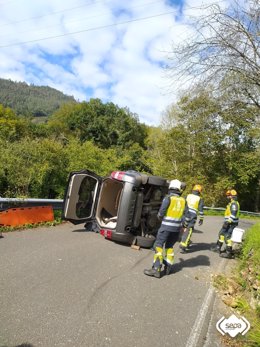 Accidente de tráfico en Piloña.