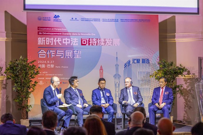 Forum on "Cooperation and Prospects for Sustainable Development in the New Era" hosted by Tongji University in Paris