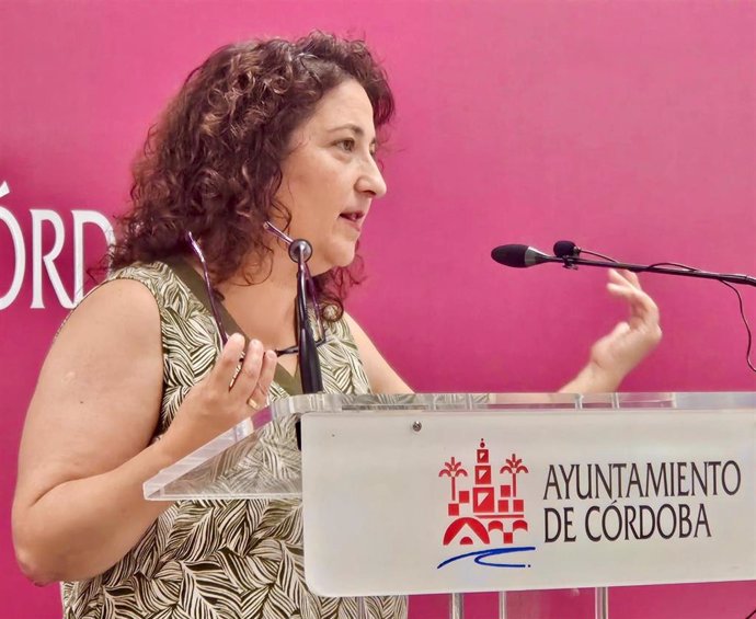 Archivo - La edil del PSOE en el Ayuntamiento de Córdoba Alicia Moya.