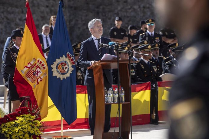 Archivo - El ministro del Interior, Fernando Grande-Marlaska, i