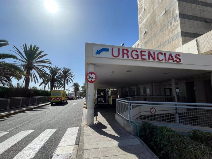 Archivo - Urgencias del Hospital Insular de Gran Canaria