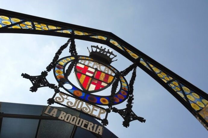 Archivo - El Mercat de la Boqueria de Barcelona.