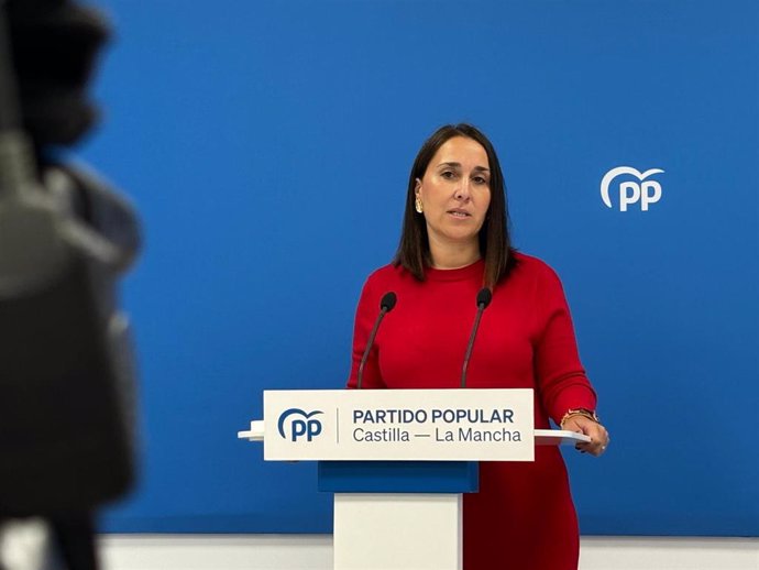 La portavoz del PP de C-LM, Alejandra Hernández