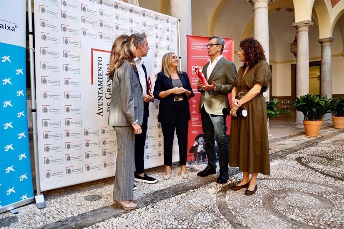 Presentación de la iniciativa este martes, bajo el título  'Granada, ciudad de cine'.