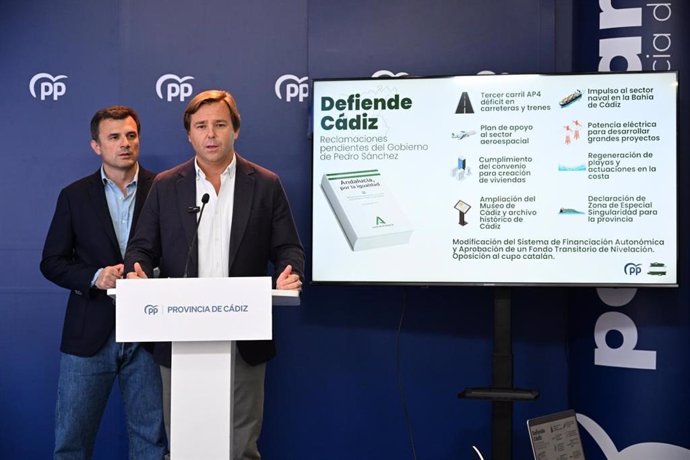 PP-A defiende una financiación justa para Andalucía "ante el silencio de Espadas y la deriva de la 'Pedrocracia'"