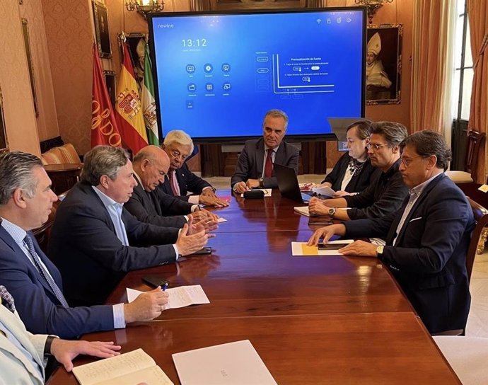 Reunión del Comisariado de Sevilla 2029, en el Ayuntamiento.