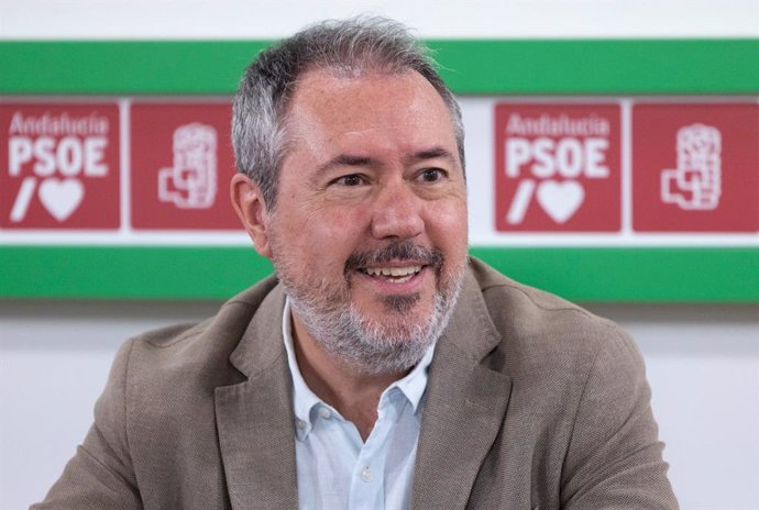 El secretario general del PSOE de Andalucía, Juan Espadas, en una fotografía de archivo. 