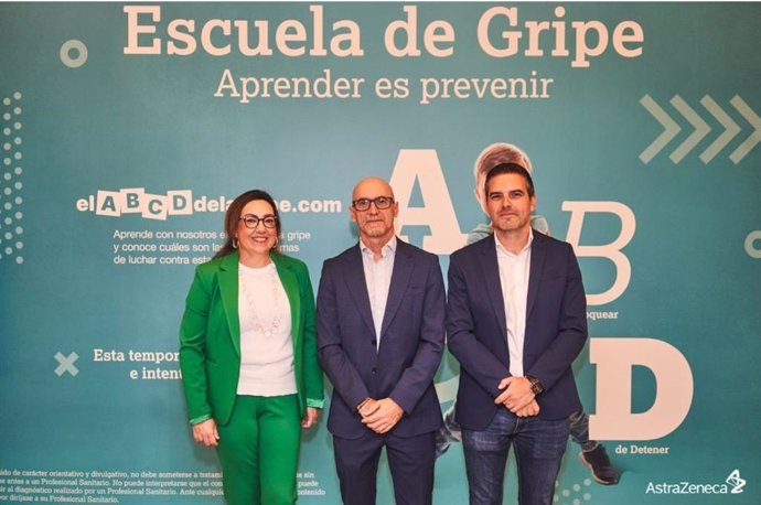 Presentación de la campaña 'Escuela de Gripe', de AstraZeneca