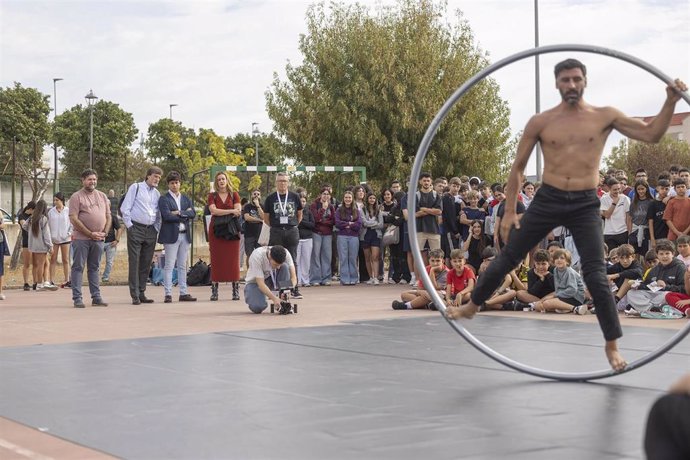 Presentación del festival 'Transmutaciones', en La Rinconada.