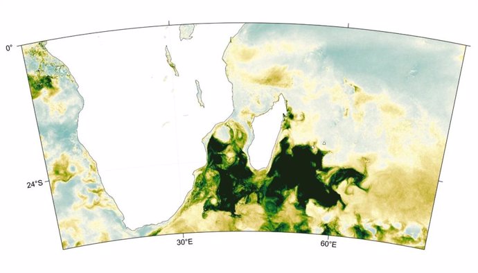 Latam.-Ciencia.-Vinculan una floración de plancton en el Índico a la sequía en África