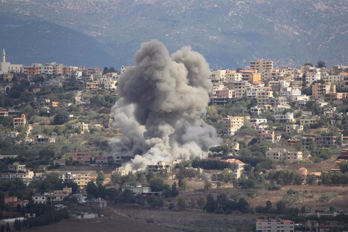 Bombardeos entre Israel y el partido milicia chií Hezbolá