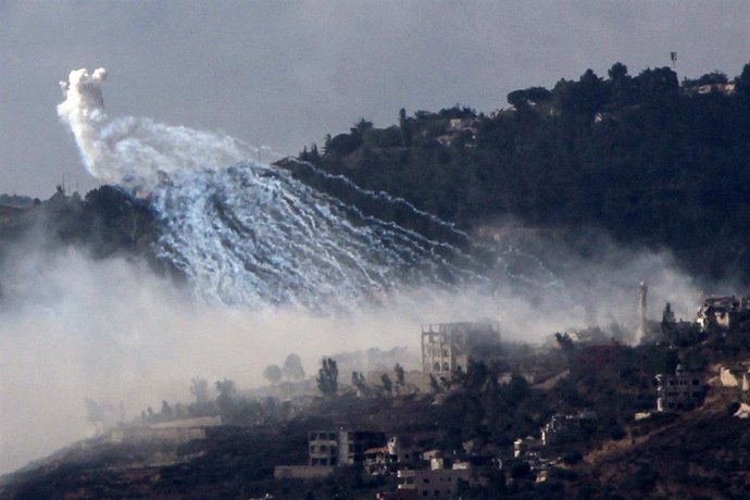 Bombardeos israelíes sobre la frontera de Líbano