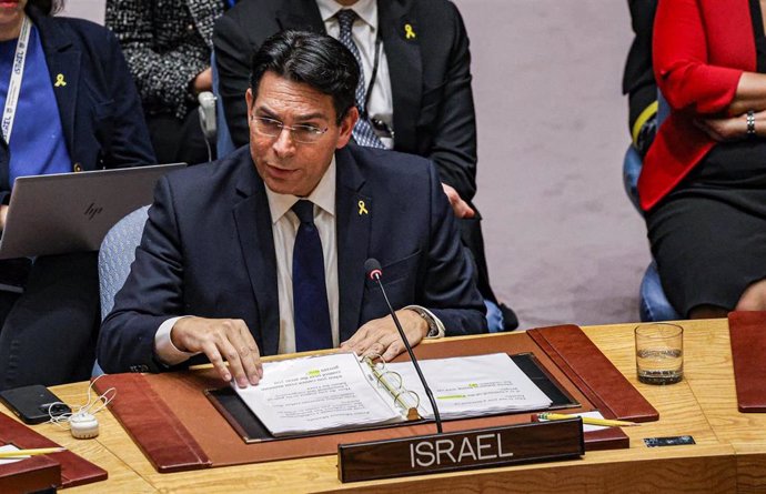 El representante de Israel ante la ONU, Danny Danon