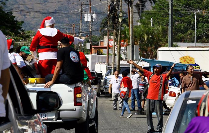 Archivo - Imagen de archivo de la celebración de la Navidad en Venezuela