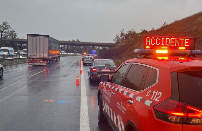 Imagen del accidente.