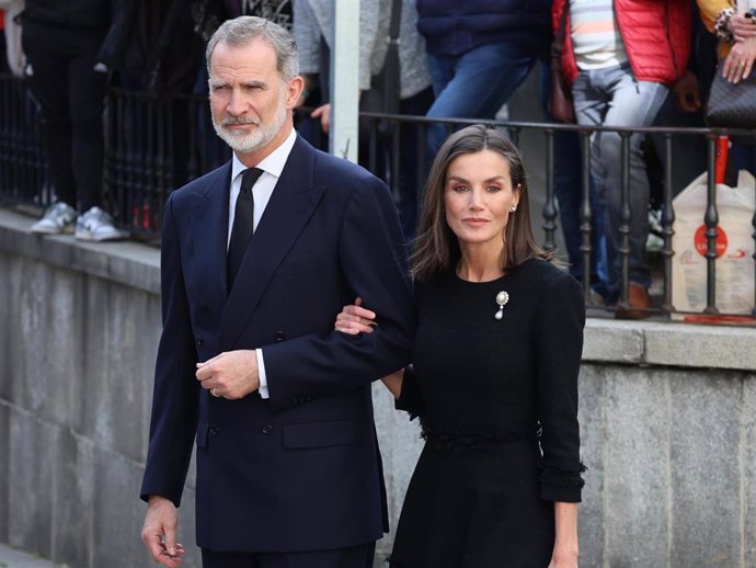 Archivo - Los Reyes Felipe y Letizia tienen previsto viajar a Jordania este sábado 5 de octubre