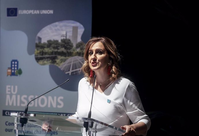 Archivo - La alcaldesa de Valencia, María José Catalá, interviene en la inauguración del evento del clima 'València Cities Climate Week', a 25 de junio de 2024, en Valencia, Comunidad Valenciana (España).