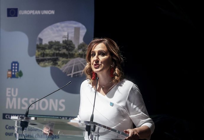 Archivo - Arxiu - L'alcaldessa de Valncia, María José Catalá, intervé en la inauguració de l'esdeveniment del clima 'Valncia Cities Climate Week', a 25 de juny del 2024, a Valncia, Comunitat Valenciana (Espanya).