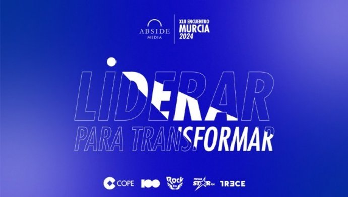 Cartel del evento 'Liderar para transformar' de Ábside Media