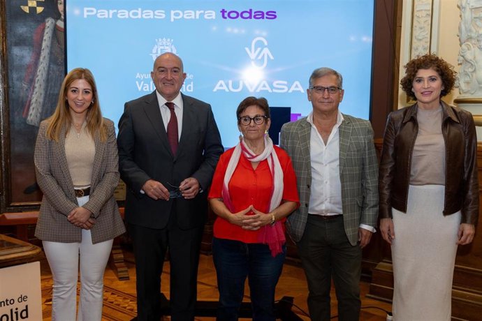 Presentación del servicio de paradas a la demanda 'Paradas para todas'.