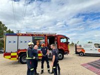 Muere un hombre un trabajador por un descarga eléctrica en una línea de alta tensión en Torrejón