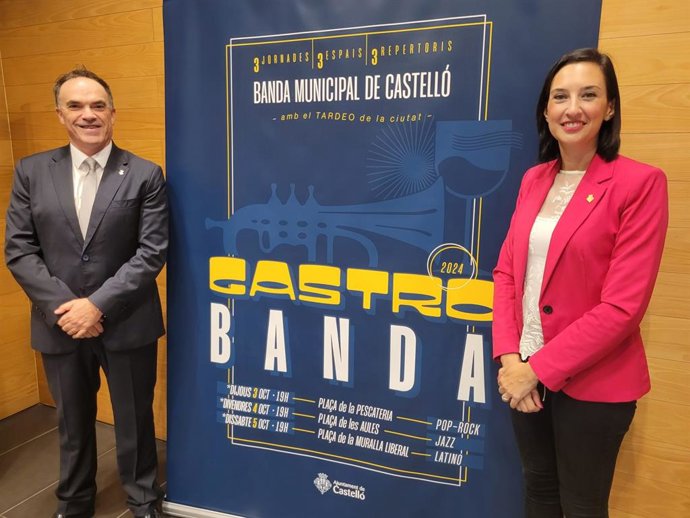 La Banda Municipal de Castellón regresa a tres céntricas plazas con su 'Gastrobanda'