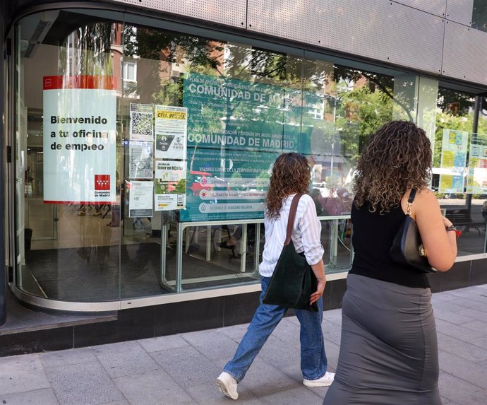 Una oficina del SEPE, a 3 de septiembre de 2024, en Madrid (España). 