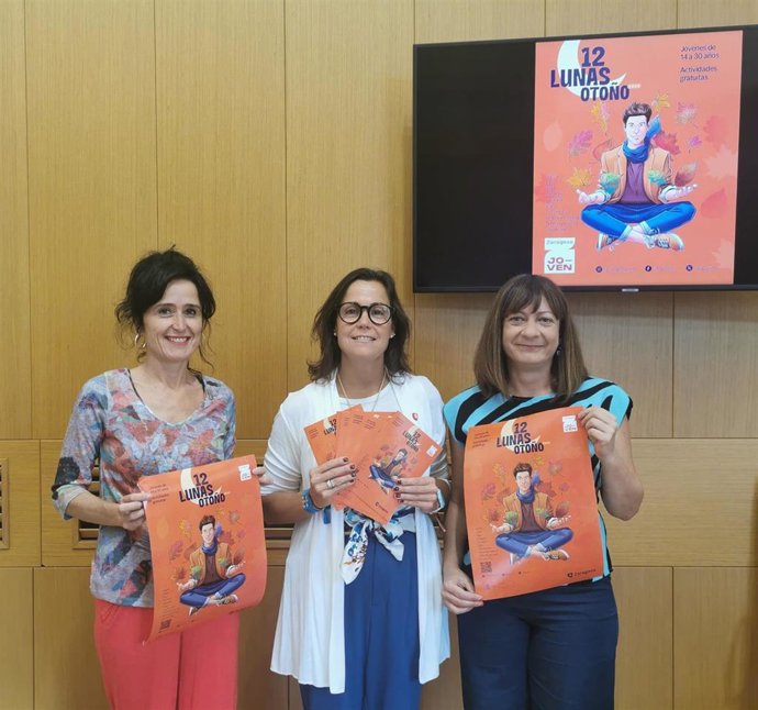 El Ayuntamiento de Zaragoza lanza este otoño una nueva edición de otoño del programa de ocio juvenil 12 lunas