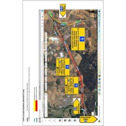 Afecciones al tráfico en la A-66 en Zamora por obras de rehabilitación del firme entre Villaquejida y Villabrázaro