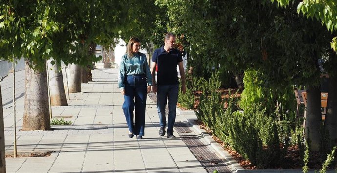 Raquel López y Julio Criado en Castro del Río.