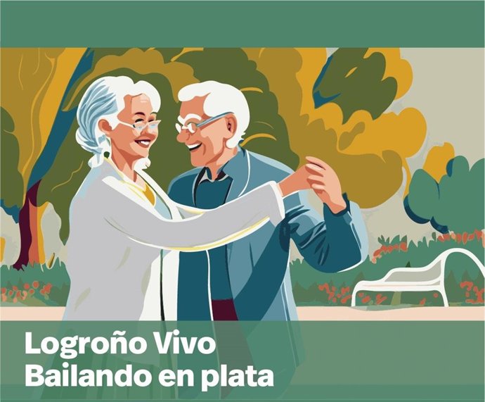 Cartel de una edición de 'Bailando en plata'