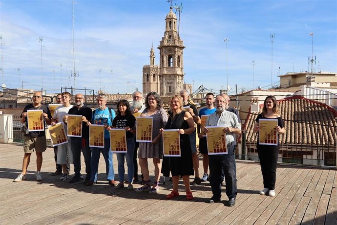 La Comissió 9 d'Octubre presenta el cartel oficial de la manifestación de 2024