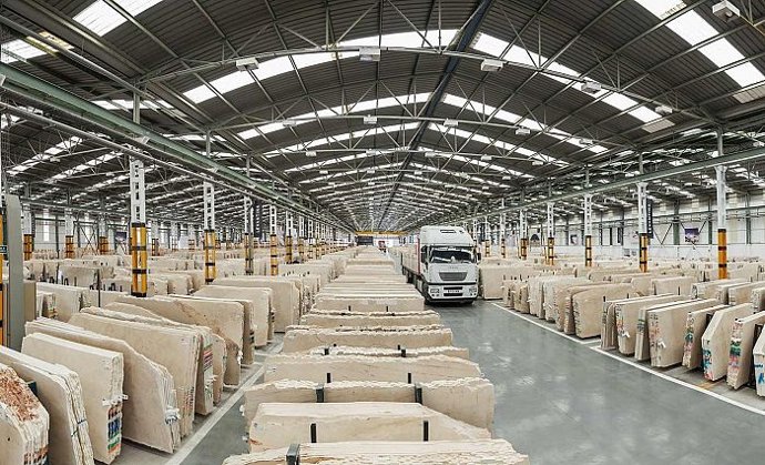 Archivo - Arxiu - Factoria de l'empresa Levantina a Novelda, en una imatge d'arxiu.