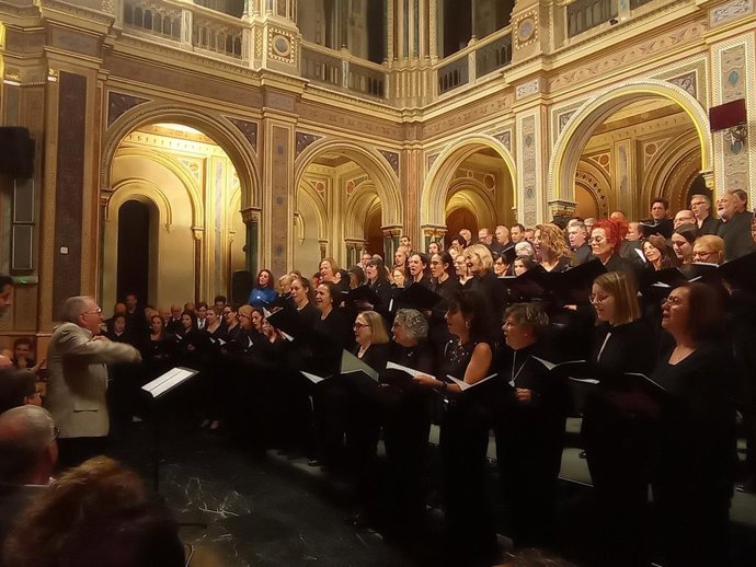 Imagen de un coro valenciano