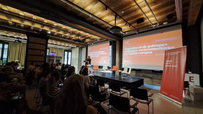 La jornada sobre coproducción de políticas públicas de Ecas y el Ayuntamiento de Barcelona de este miércoles