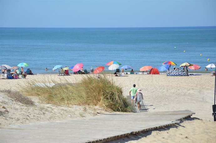 Playa de Matalascañas, en Almonte (Huelva).