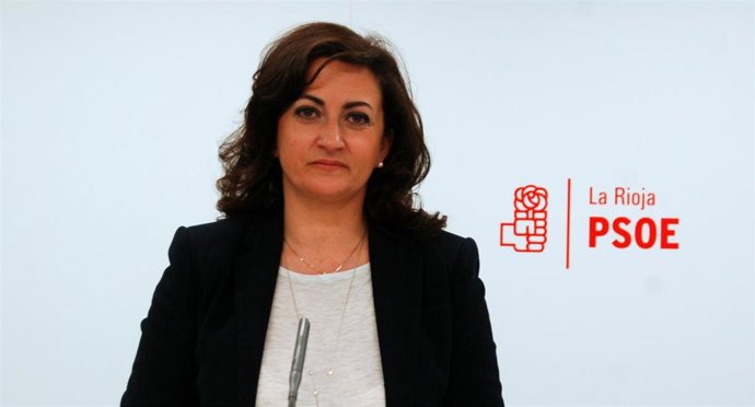 Archivo - La secretaria general del PSOE de La Rioja, Concha Andreu
