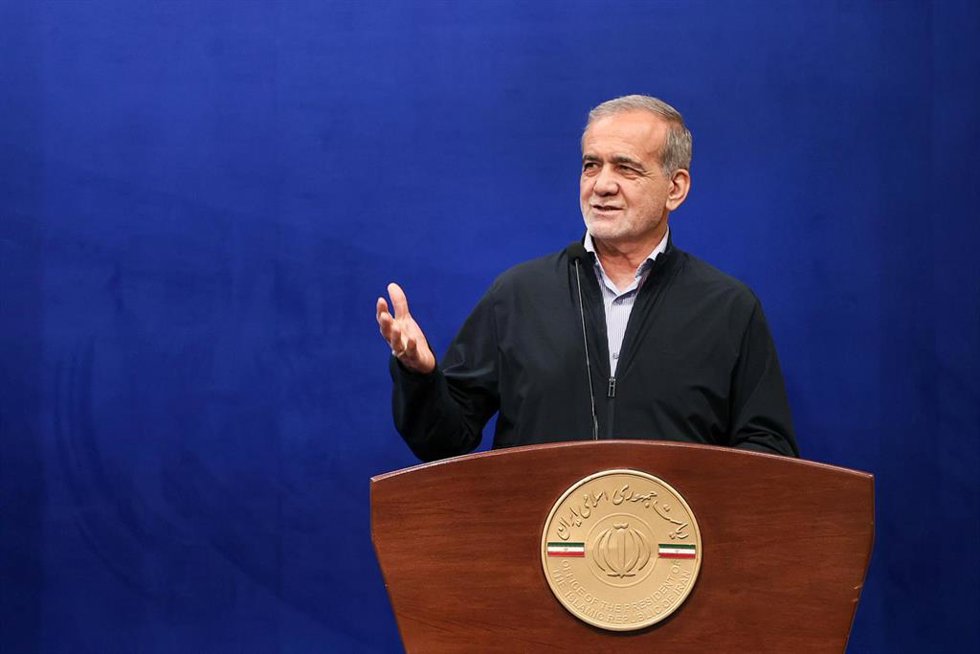 El presidente de Irán, Masud Pezeshkian